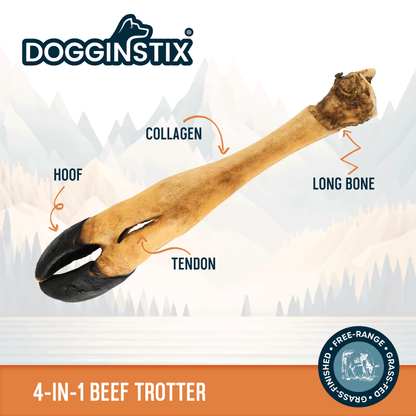 Beef Feet - Odor Free - Case of 20