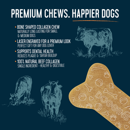 Beef Collagen Collabone  6" - Case of 50