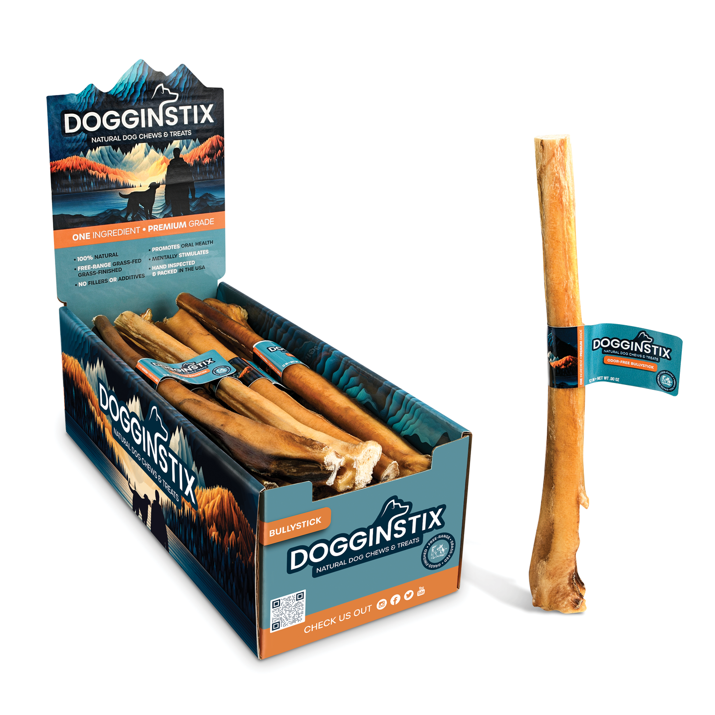 Bully Sticks 12" Monster - Case of 20