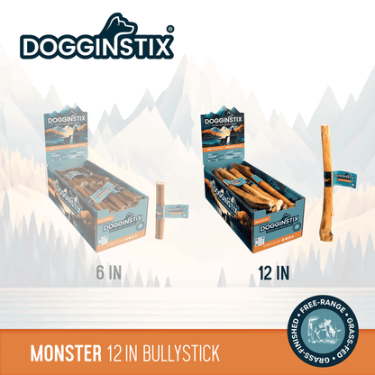 Bully Sticks 12" Monster - Case of 20 - Wholesale