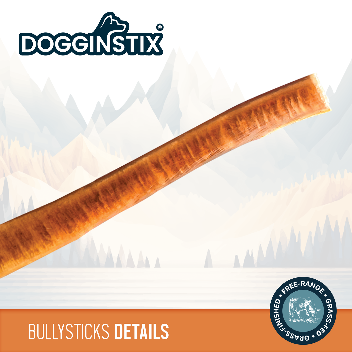 Bully Sticks 6" Jumbo - Case of 75 - Wholesale